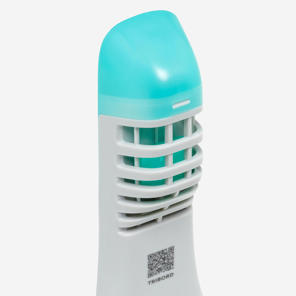 מסכת Easybreath לפני המים בגודל XS לילדים (בני 10-6) - עם BAC - כז' וכתום