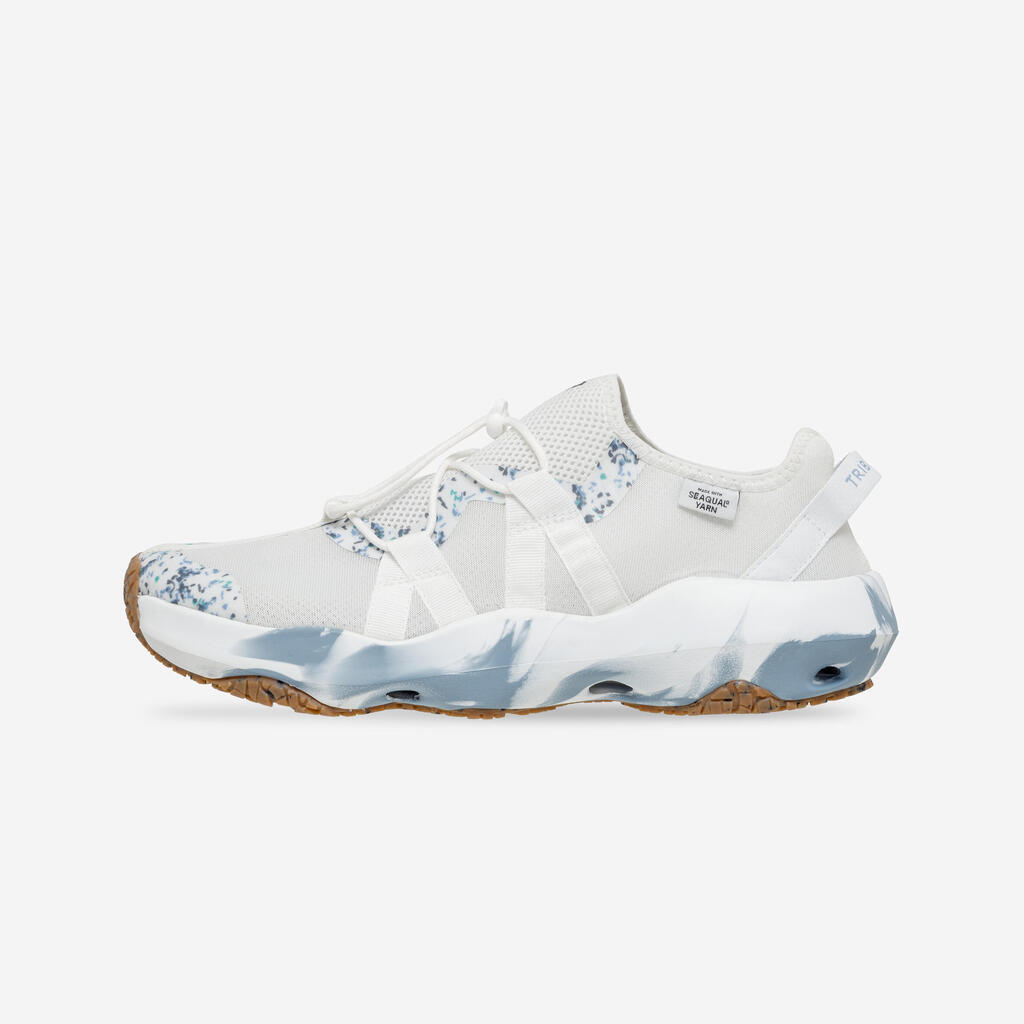 Chaussures aquatiques Adulte - Aquashoes 500 sneakers blanc