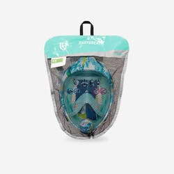 Kids' Easybreath Surface Mask XS (6-10 years) - Algae 2024