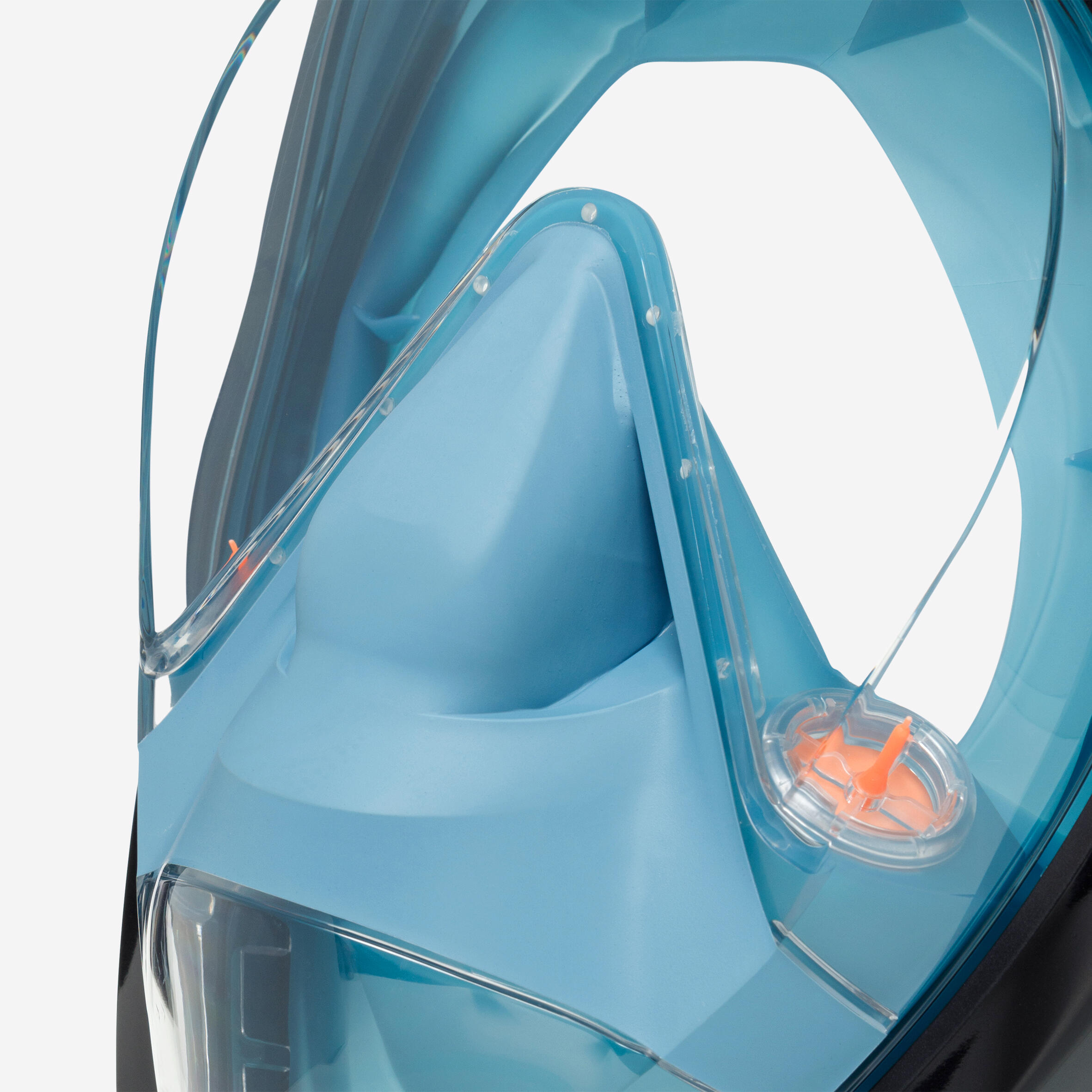 Underwater snorkelling mask Easybreath 900 - Blue 24