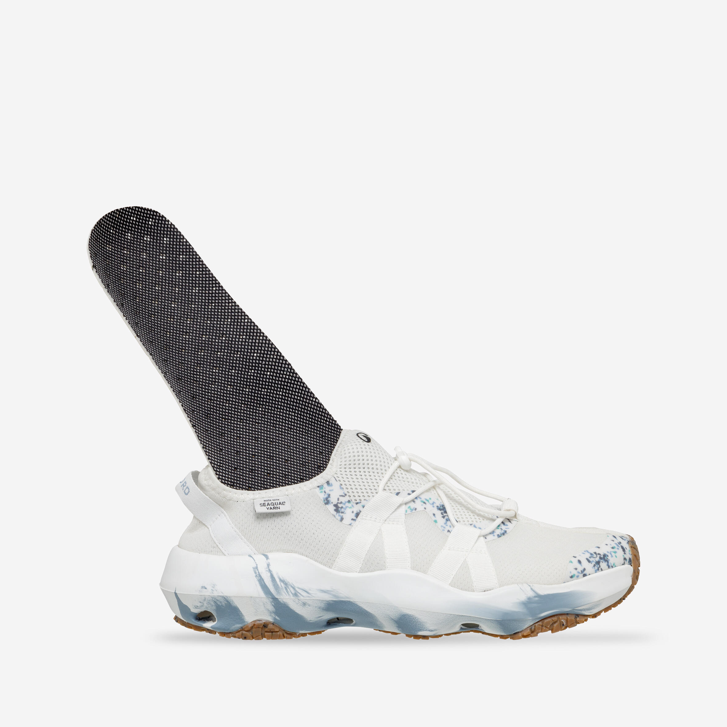 Aquaschuhe Sneaker Damen/Herren 500 weiß 9/12