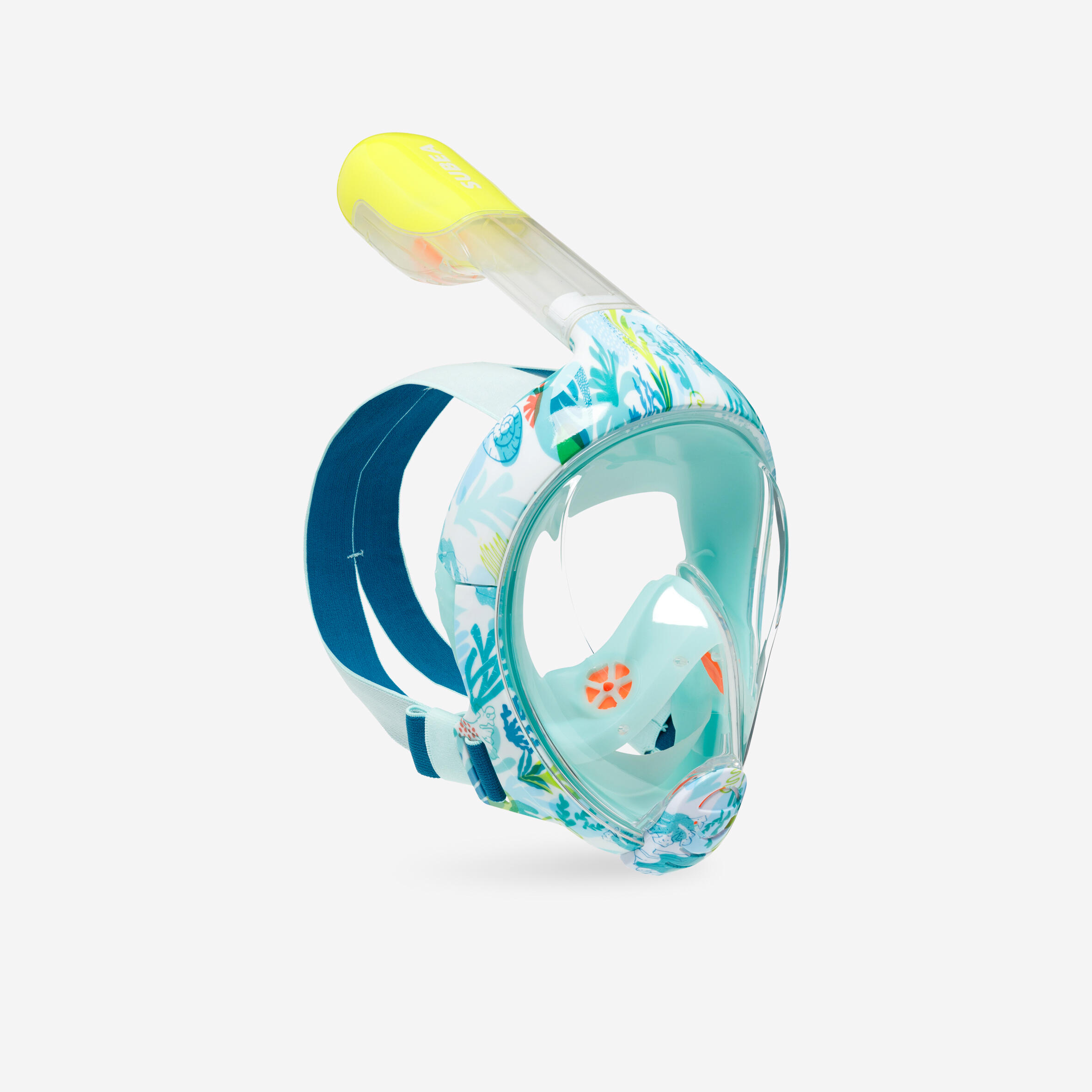 Maschera di superficie per bambini Easybreath XS (6-10 anni) - Alghe 2024