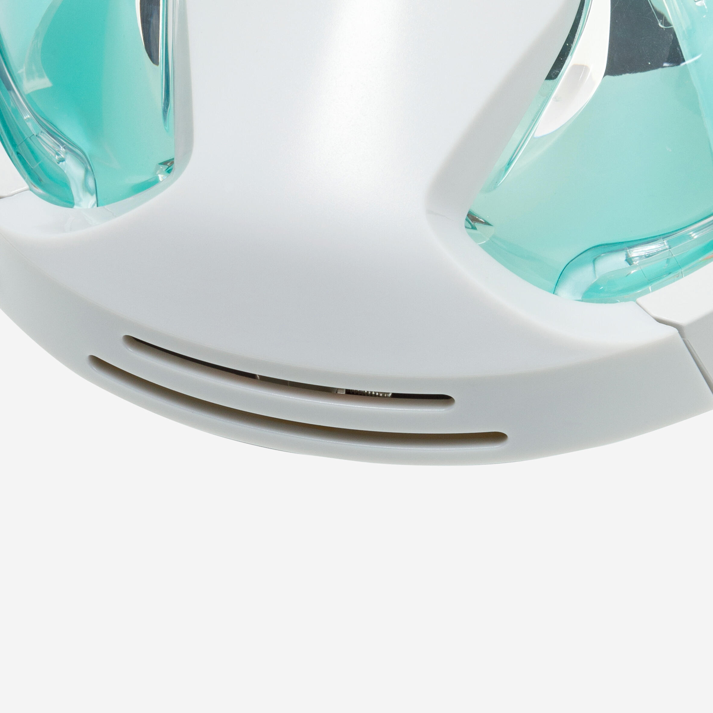 Snorkelmasker Easybreath kinderen 6 tot 10 jaar XS aquamarijn groen 9/12