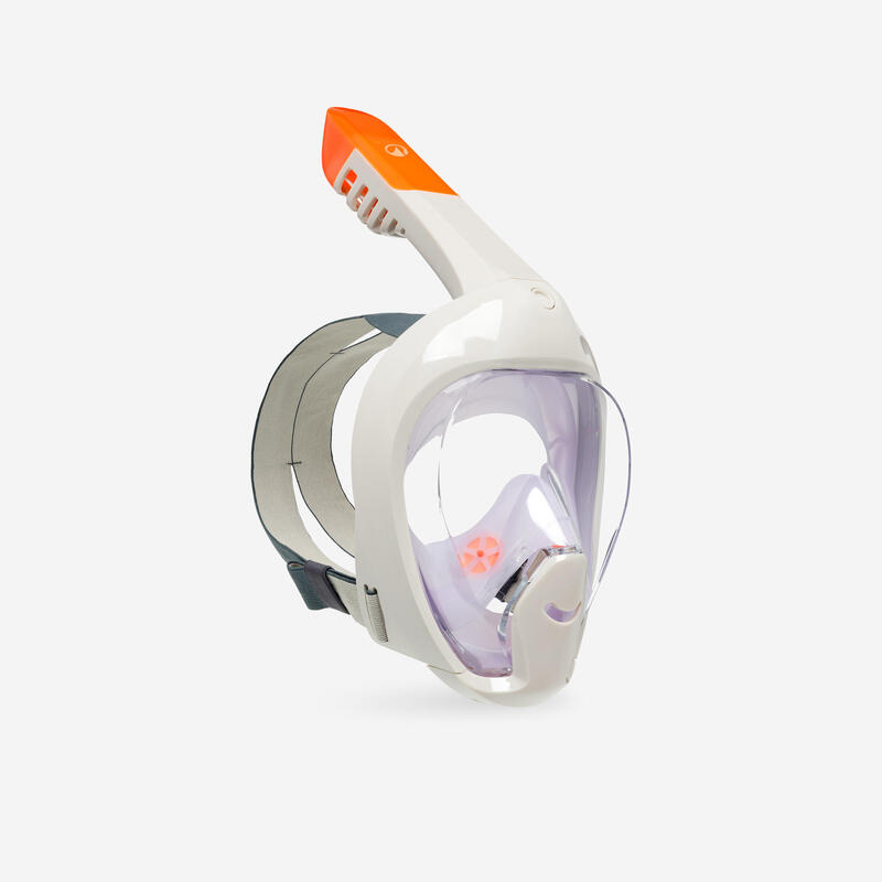 Mască Easybreath de suprafață XS/Copii (6-10 ani) CU HUSĂ MOV Sticlă fumurie