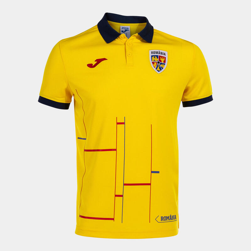 Tricou Oficial de Prezentare Fotbal Galben Adulți