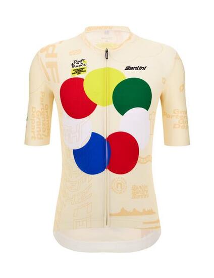 Maglia ciclismo Santini Grand Depart Italia Tour de France 2024 taglio classico