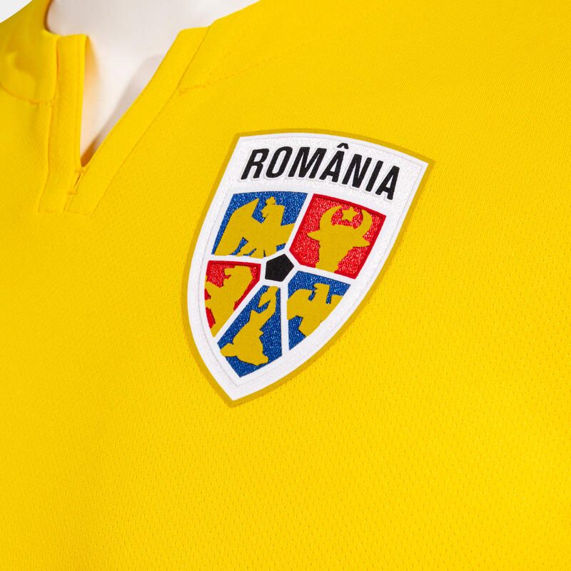 Tricou Oficial de Joc Fotbal Galben Adulți