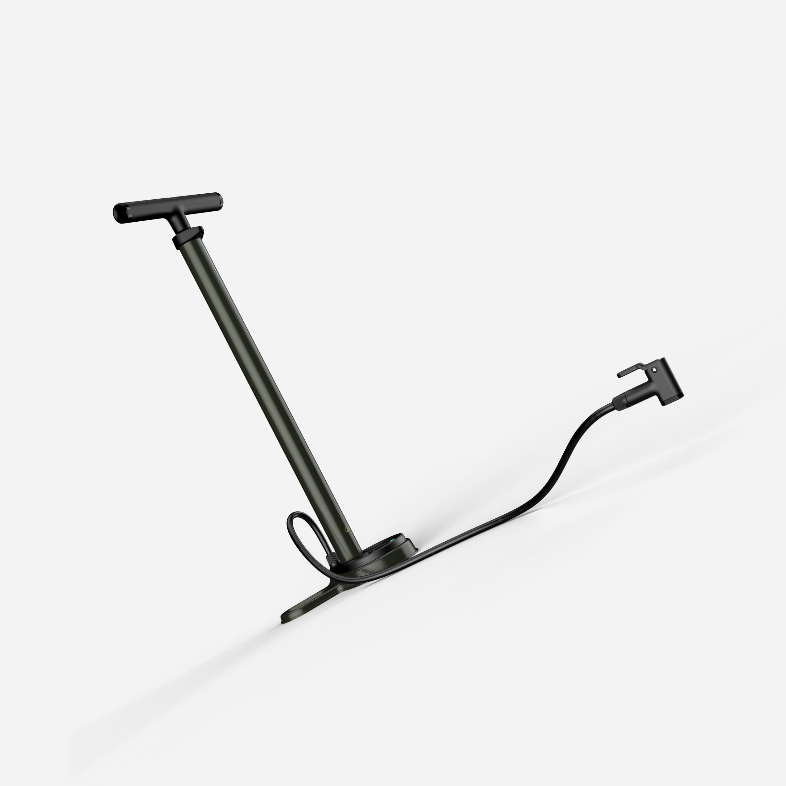 Mountain/Gravel Bike Floor Pump, 900 - DECATHLON