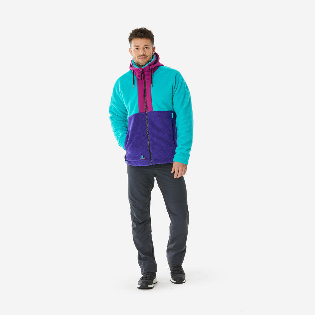Pantalone za planinarenje NH100 vodoodbojne do -10 °C muške - sive
