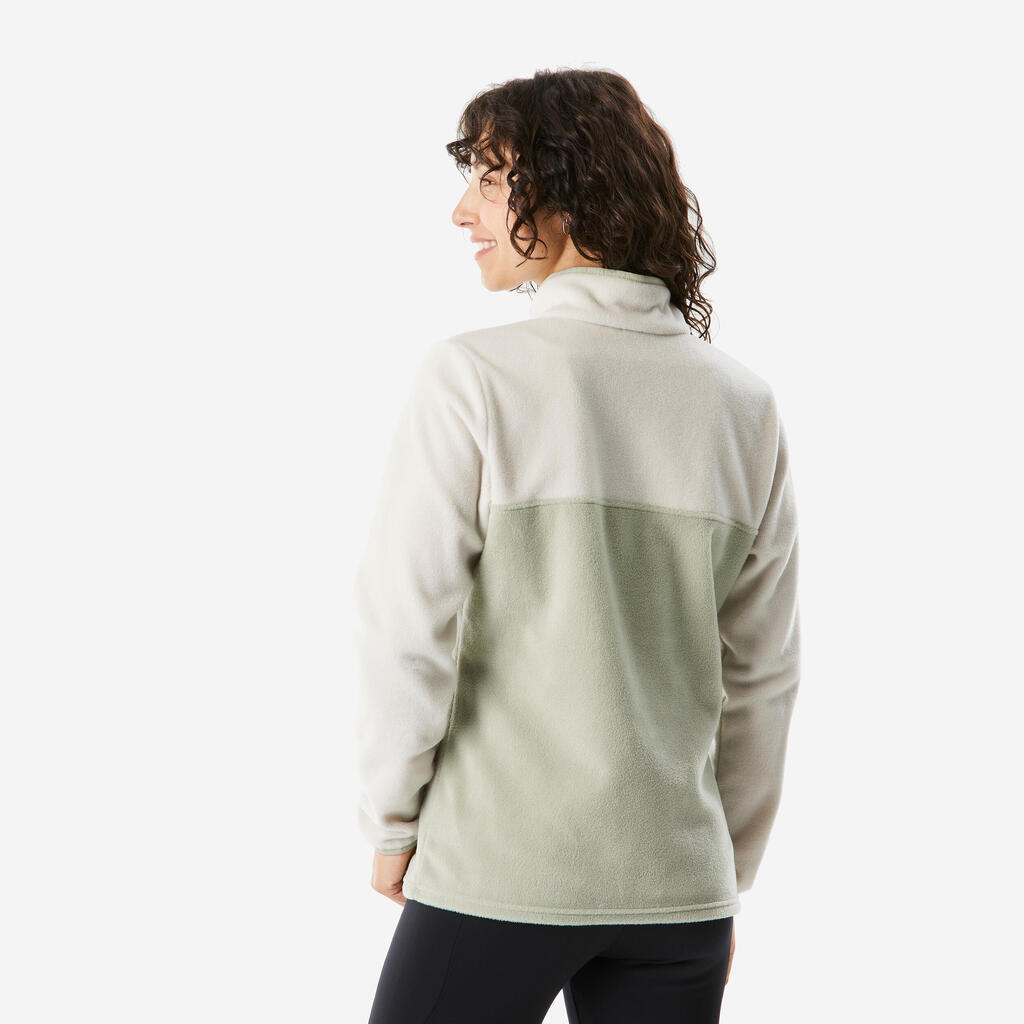 Γυναικεία ζακέτα fleece πεζοπορίας Columbia Benton - Μπεζ