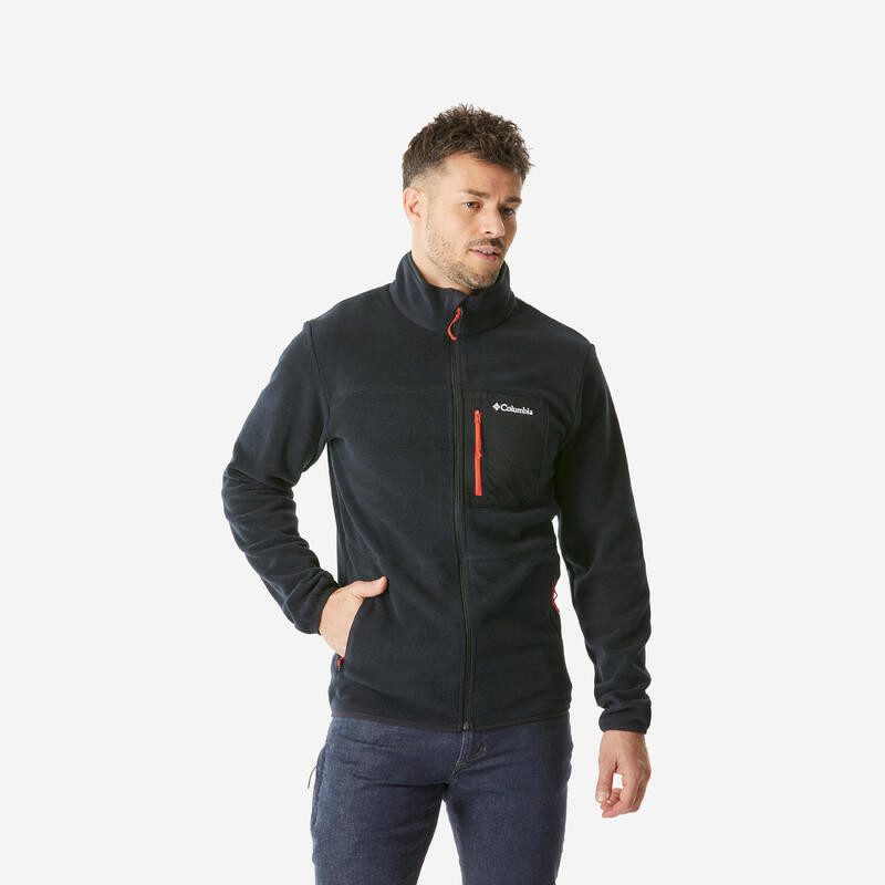 Veste Polaire de randonnée montagne homme, Columbia Riverplace noire