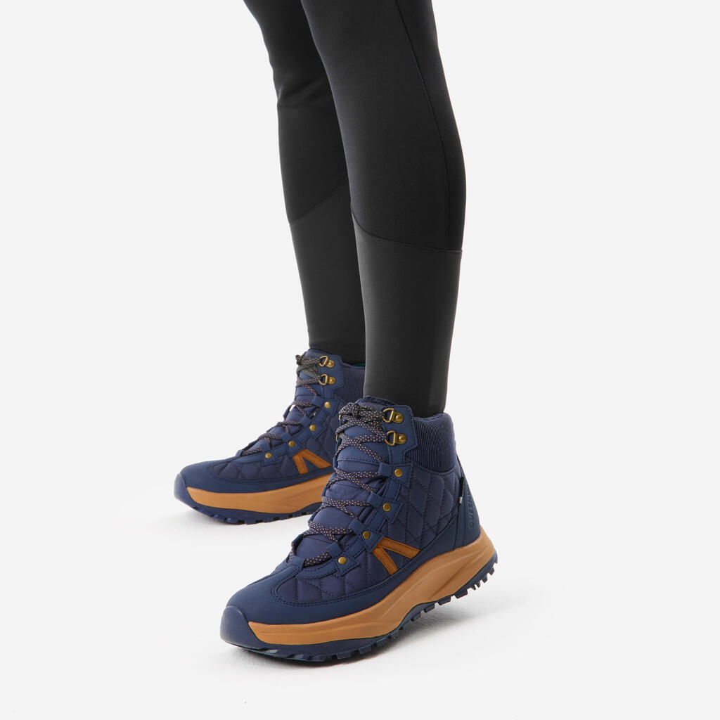 Legging chaud déperlant de randonnée - SH500 - femme