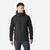 Sweatshirt de randonnée homme, NH500 Hybride noir