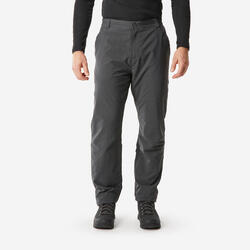 Pantalon de randonnée chaud déperlant homme, NH100 kaki