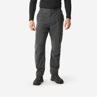 Wanderhose Herren warm wasserabweisend - NH100 khaki