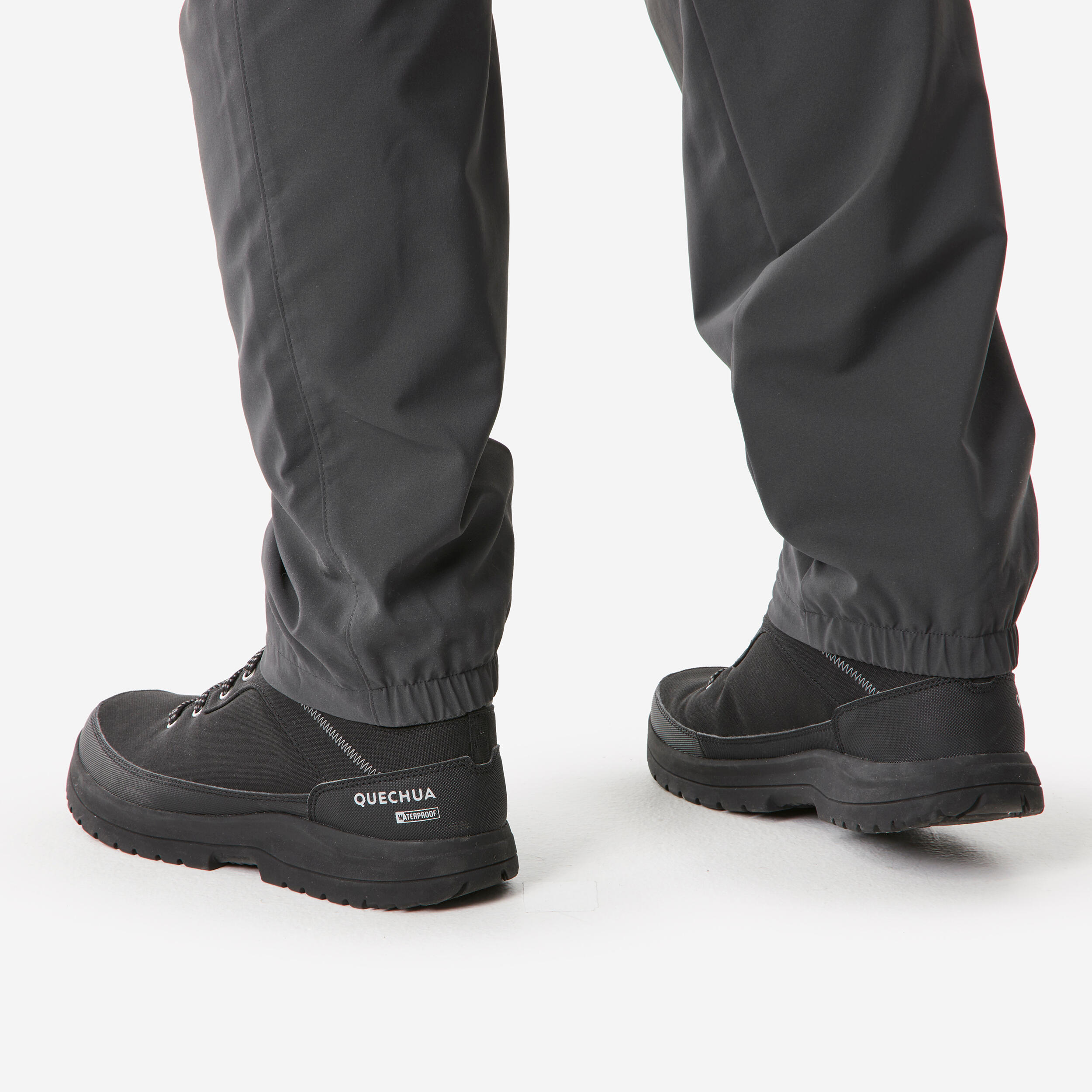Wanderhose Herren warm wasserabweisend - NH100 grau  5/5