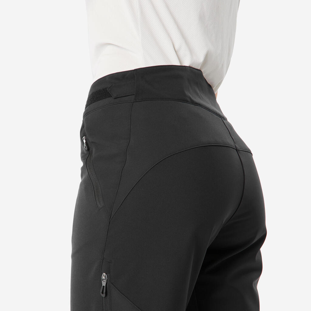 Pantalone za planinarenje SH500 vodoodbojne tople prozračne ženske