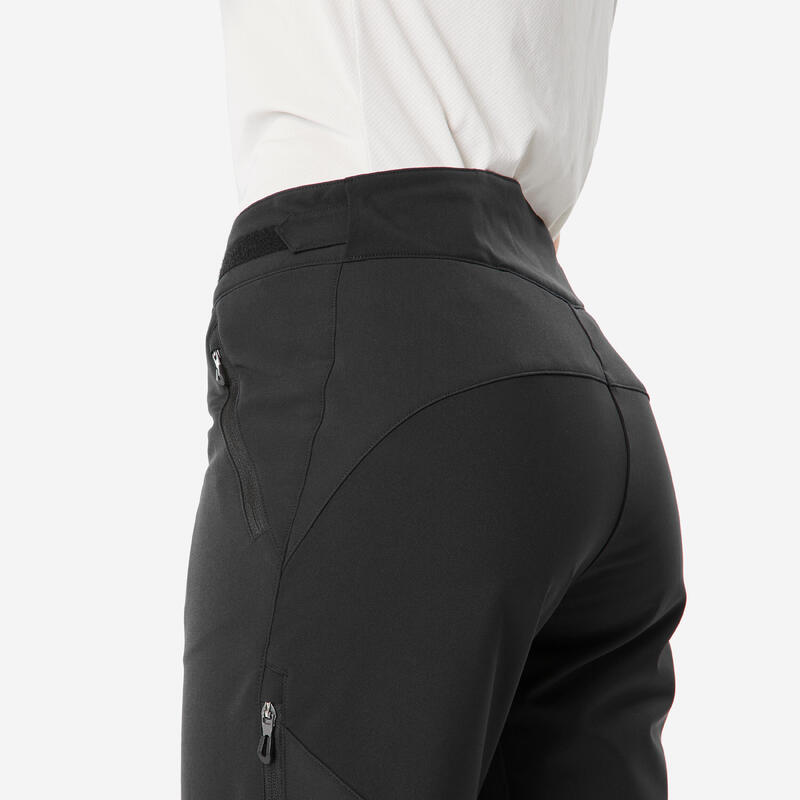 Kadın Sıcak Tutan Outdoor Pantolon - Siyah - SH500