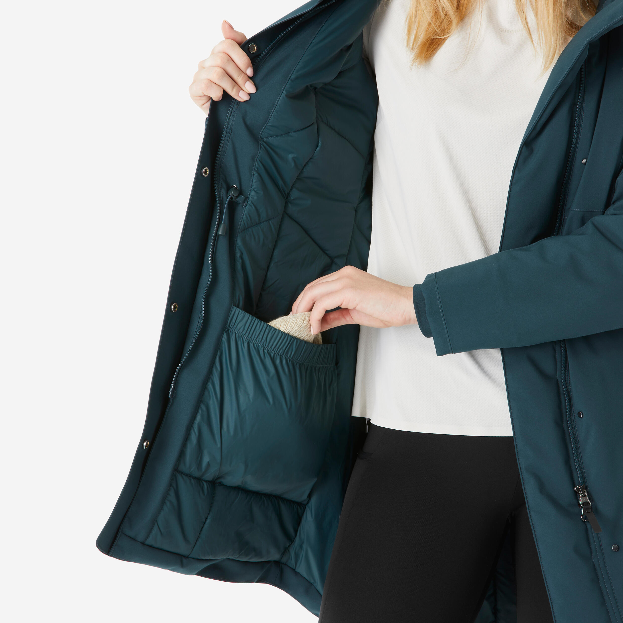 Women’s Waterproof Winter Parka – SH 500 - QUECHUA