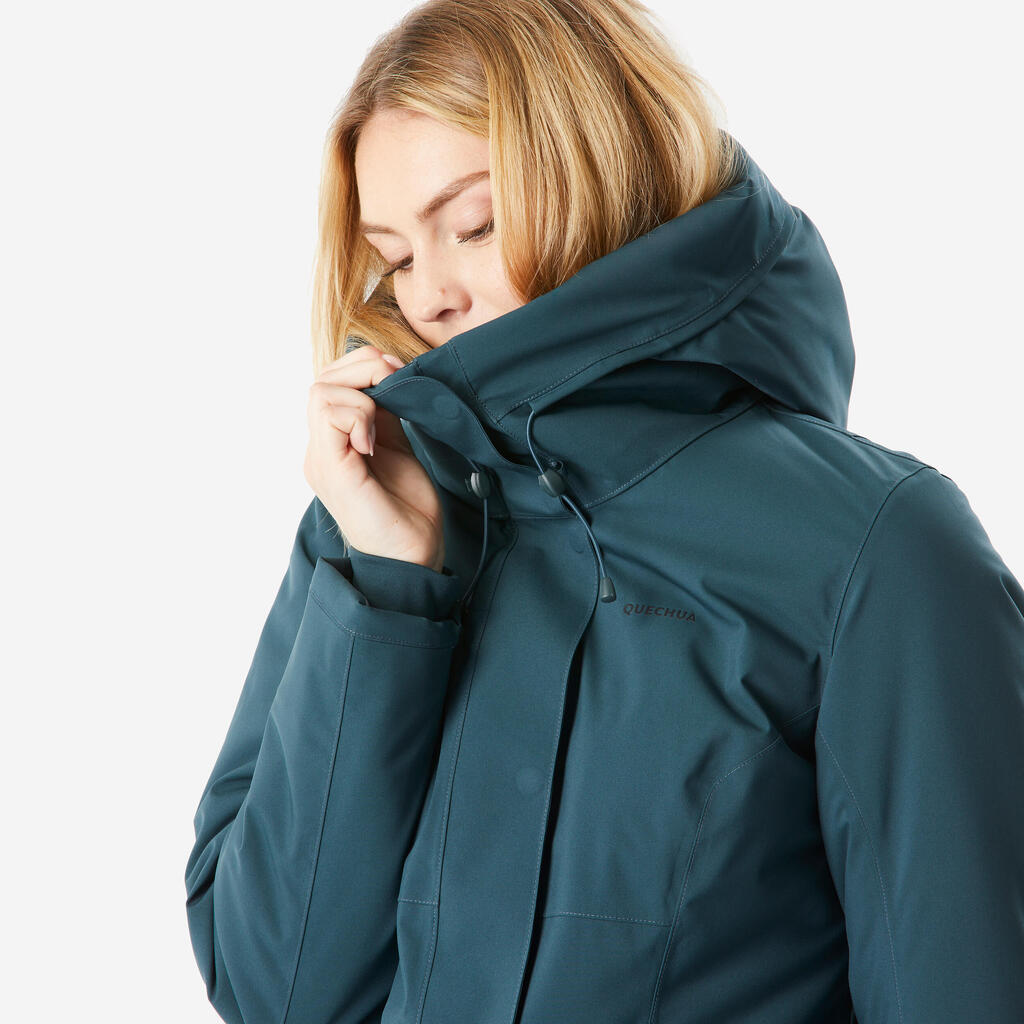 PARKA HIVER IMPERMÉABLE DE RANDONNÉE - SH500 -10°C - FEMME