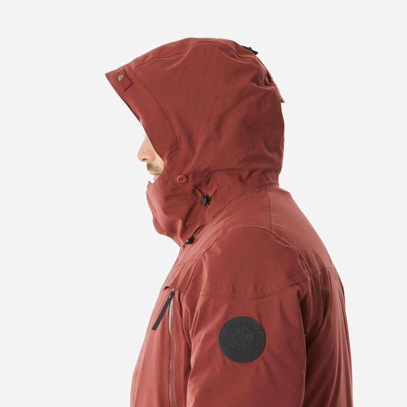 Parka de caminhada -20°C impermeável homem, NH900 castanho