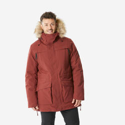 Parka de randonnée -20°C imperméable homme, NH900 marron
