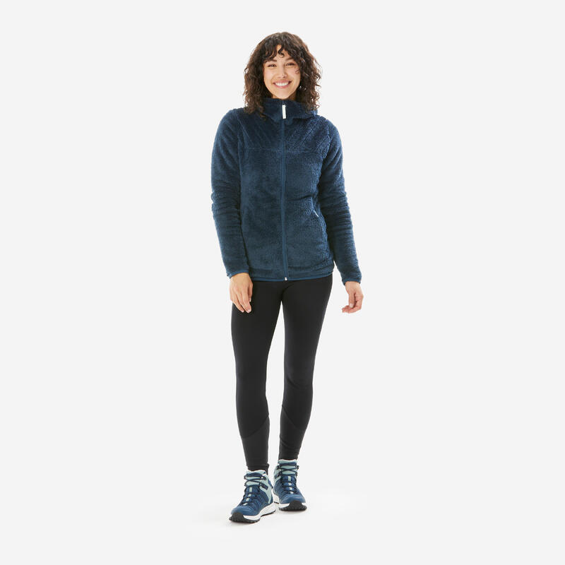 Warme wandelfleece voor dames SH500