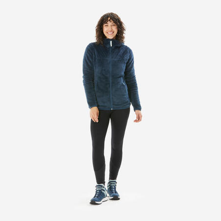 Кофта флісова жіноча SH500 бірюзова