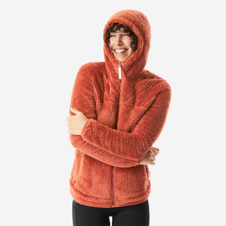 Кофта флісова жіноча SH500 сепія