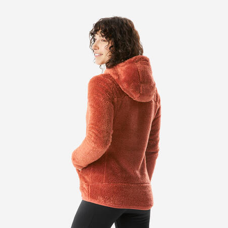 Кофта флісова жіноча SH500 сепія