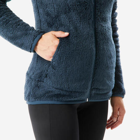 Кофта флісова жіноча SH500 бірюзова