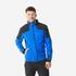 Men’s warm hiking fleece jacket, MH500 Mountain - Blue