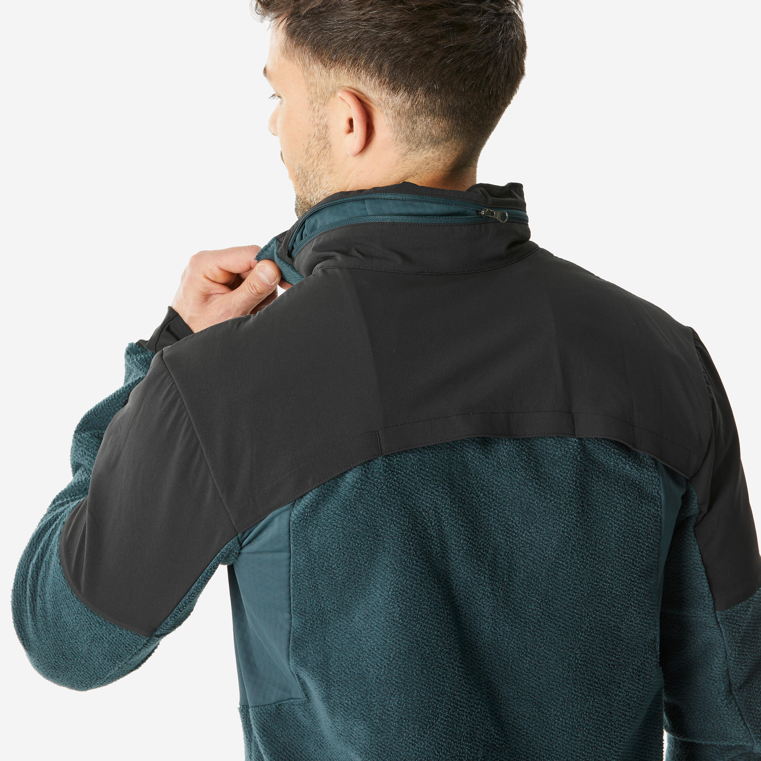 Veste de randonnée en polaire homme – SH 500 - QUECHUA