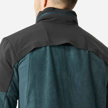 Men's hiking warm fleece jacket - SH500 MOUNTAIN