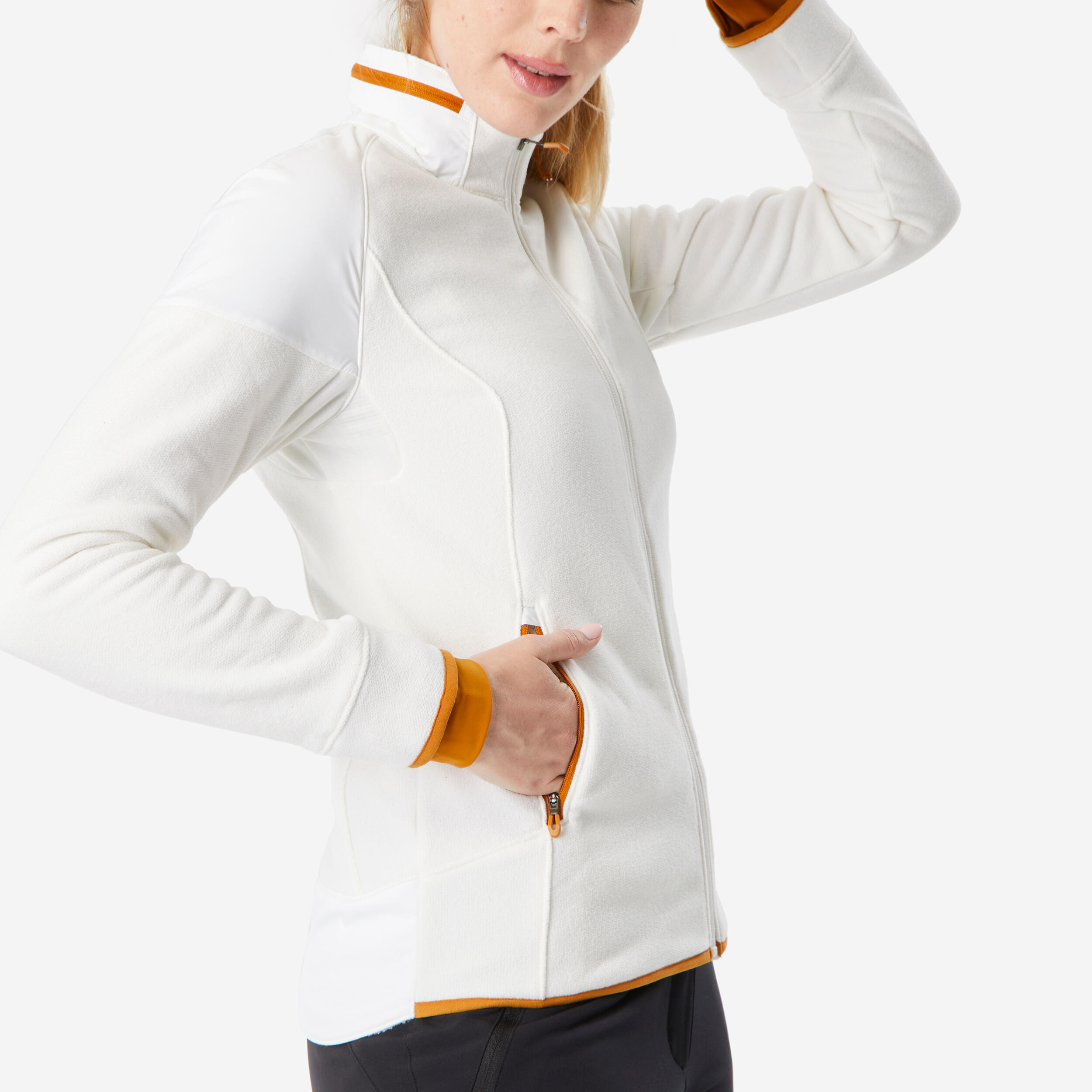 Chaqueta polar de montaña y nieve con capucha Mujer Quechua SH500 Mountain 5/11