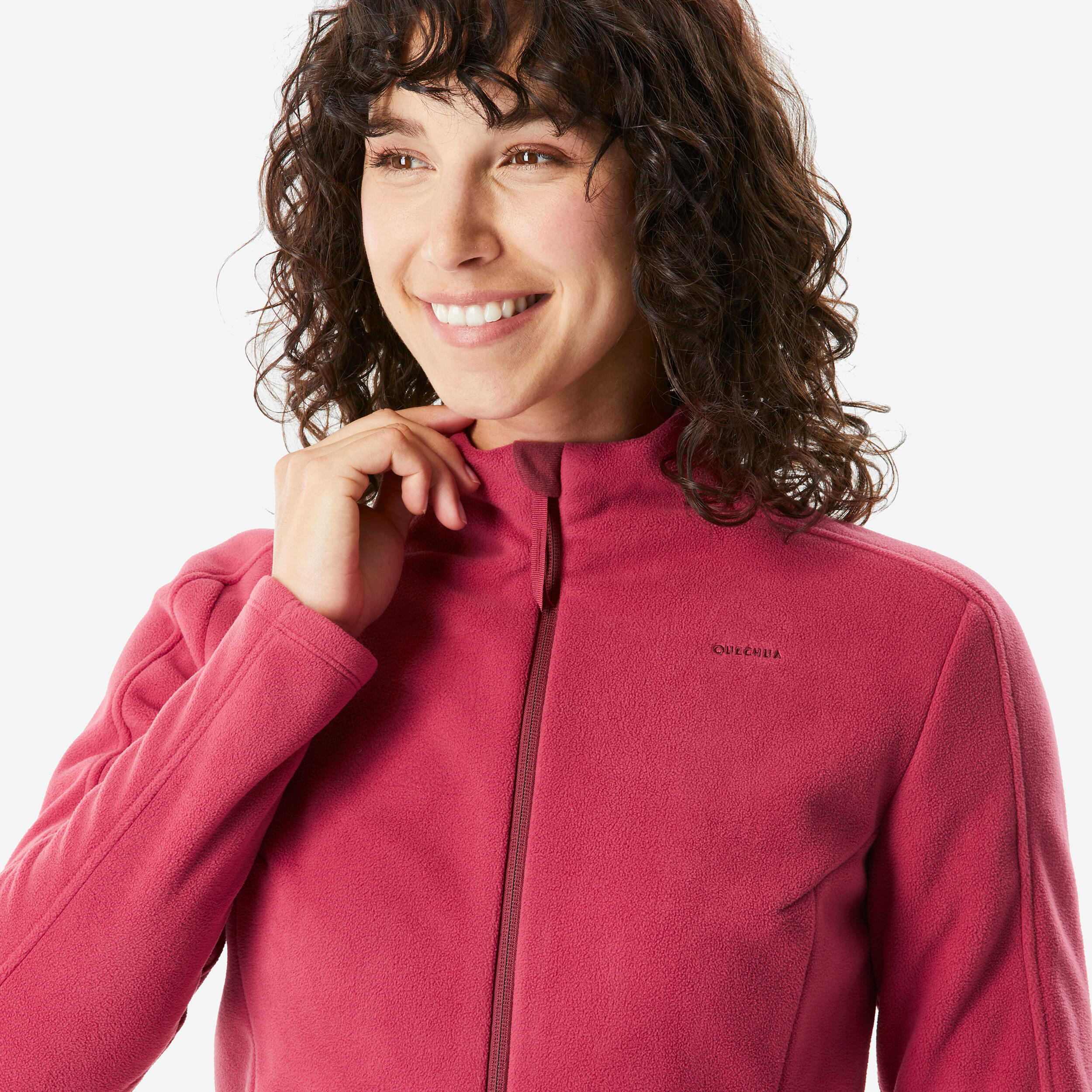 Veste de randonnée en polaire femme, MH 500 - QUECHUA