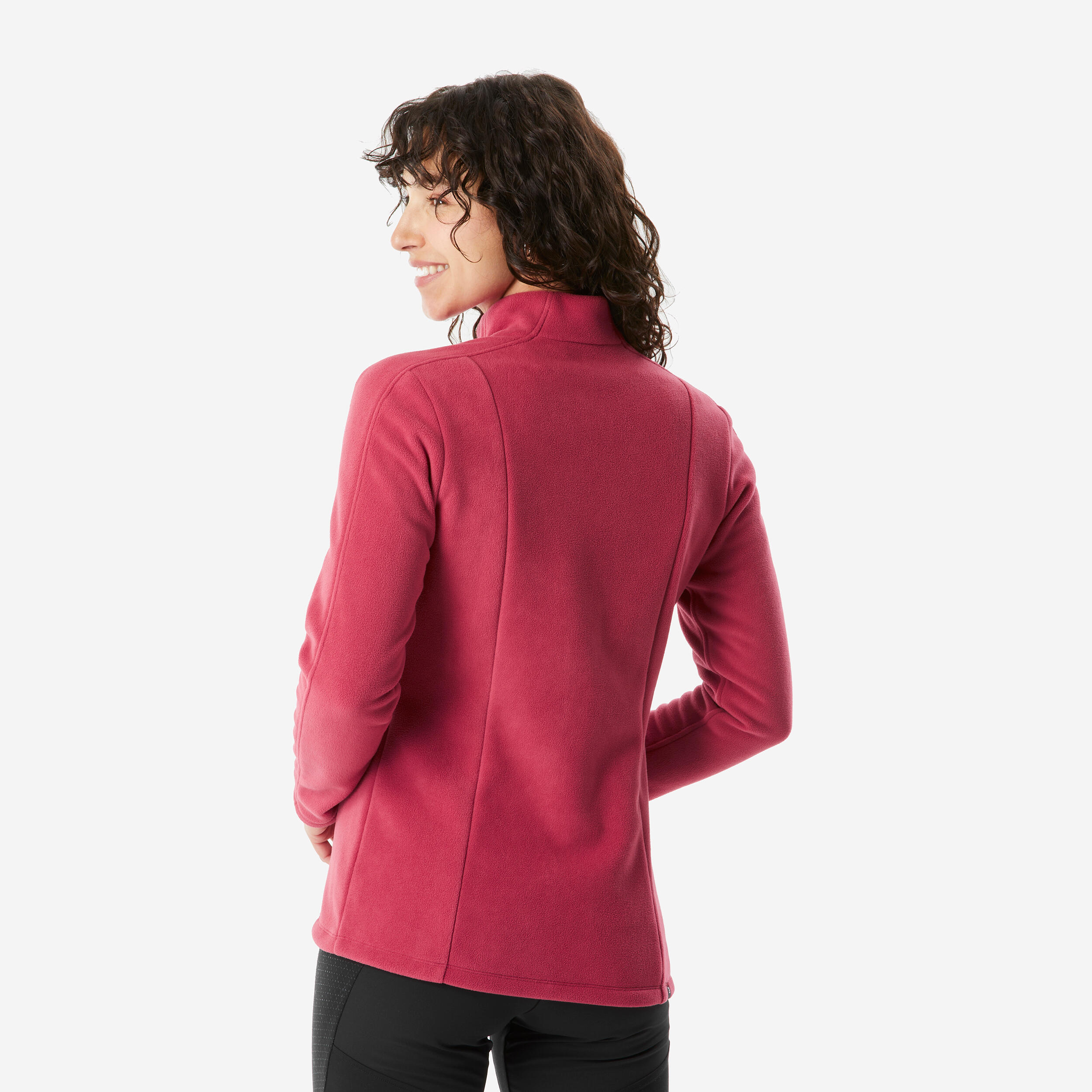 Fleece jas MH500 voor dames roze 4/5