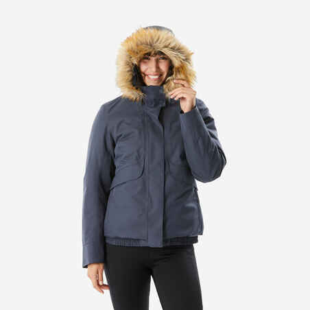 Women’s waterproof winter hiking jacket - SH500 -8°C