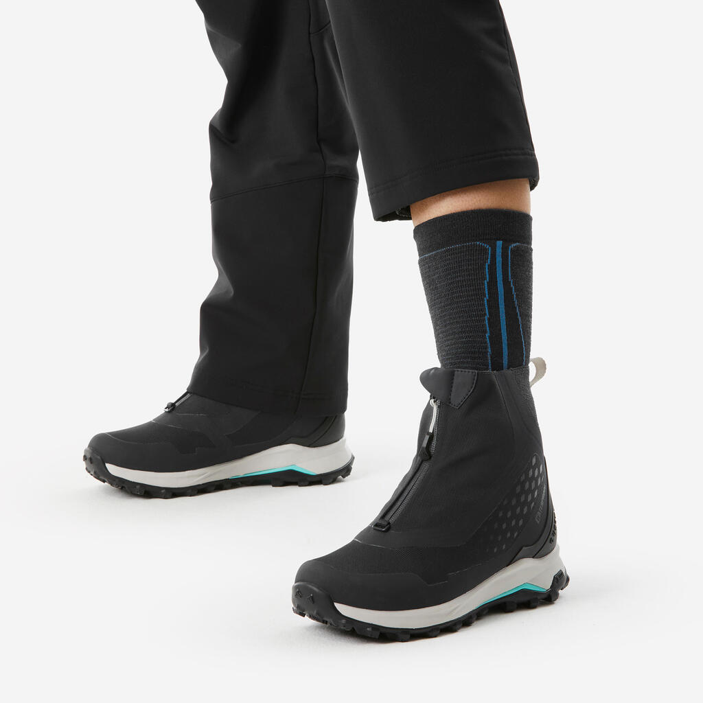 Ζεστές κάλτσες πεζοπορίας - SH500 MOUNTAIN MID - 2 ζεύγη