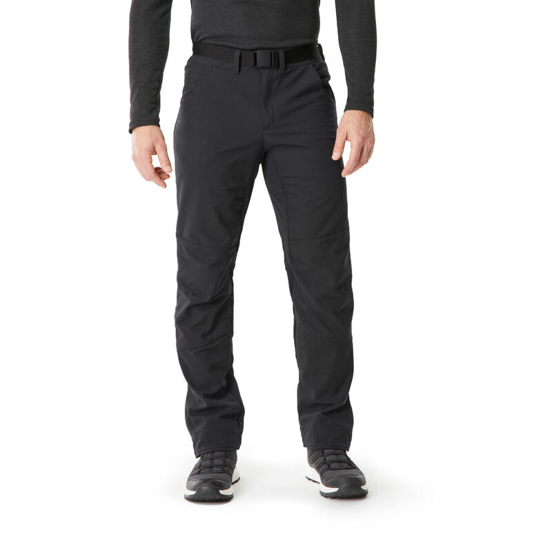 Pantalon hidrofob Drumeție NH500 -4°C Gri Bărbați