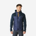 Sweat à capuche de randonnée - NH100 Hybride - Bleu Marine - Homme