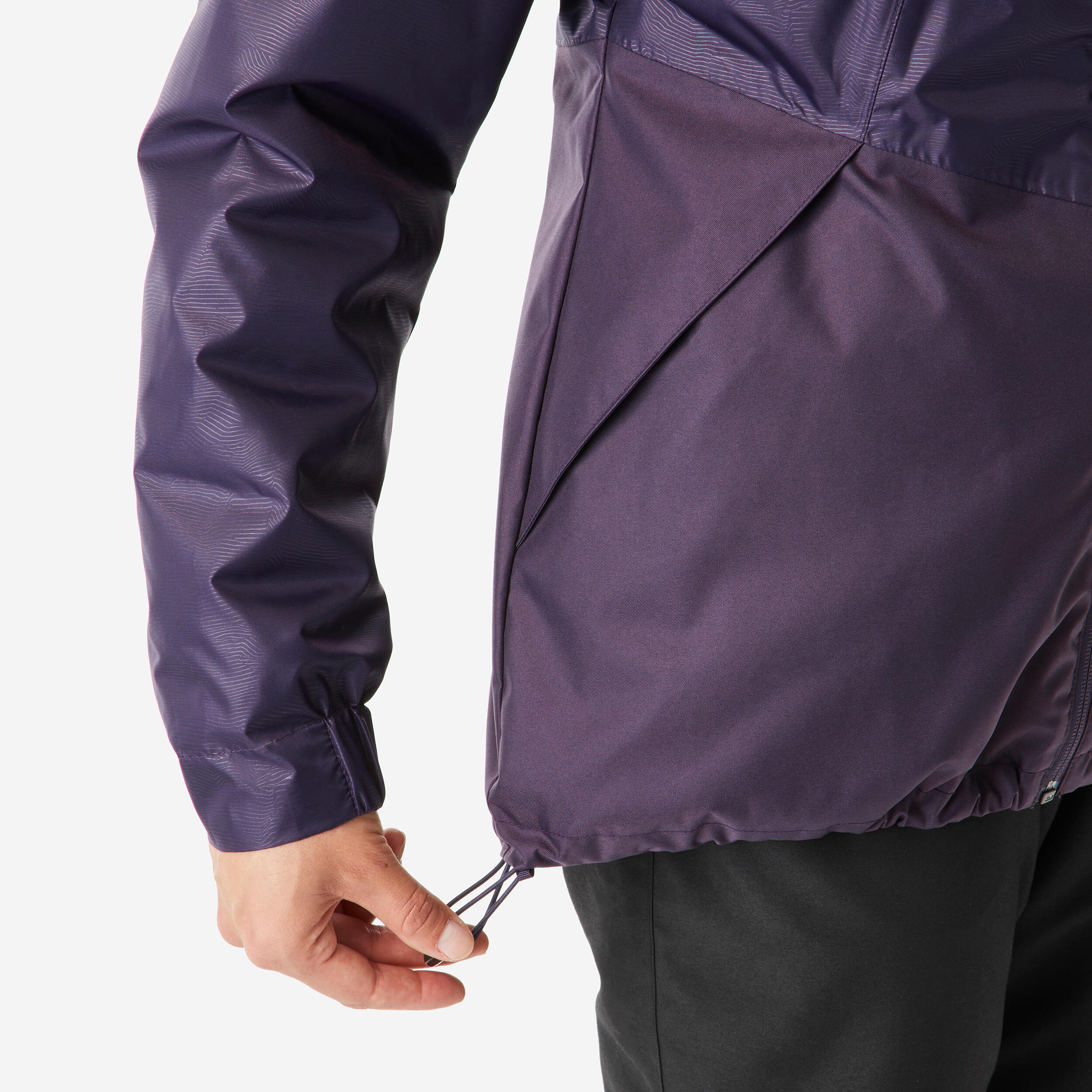 Waterproof winter hiking jacket - SH100 -5°C - Ladies