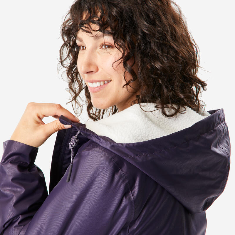 Winterjacke Damen bis -5°C wasserdicht Winterwandern - SH100