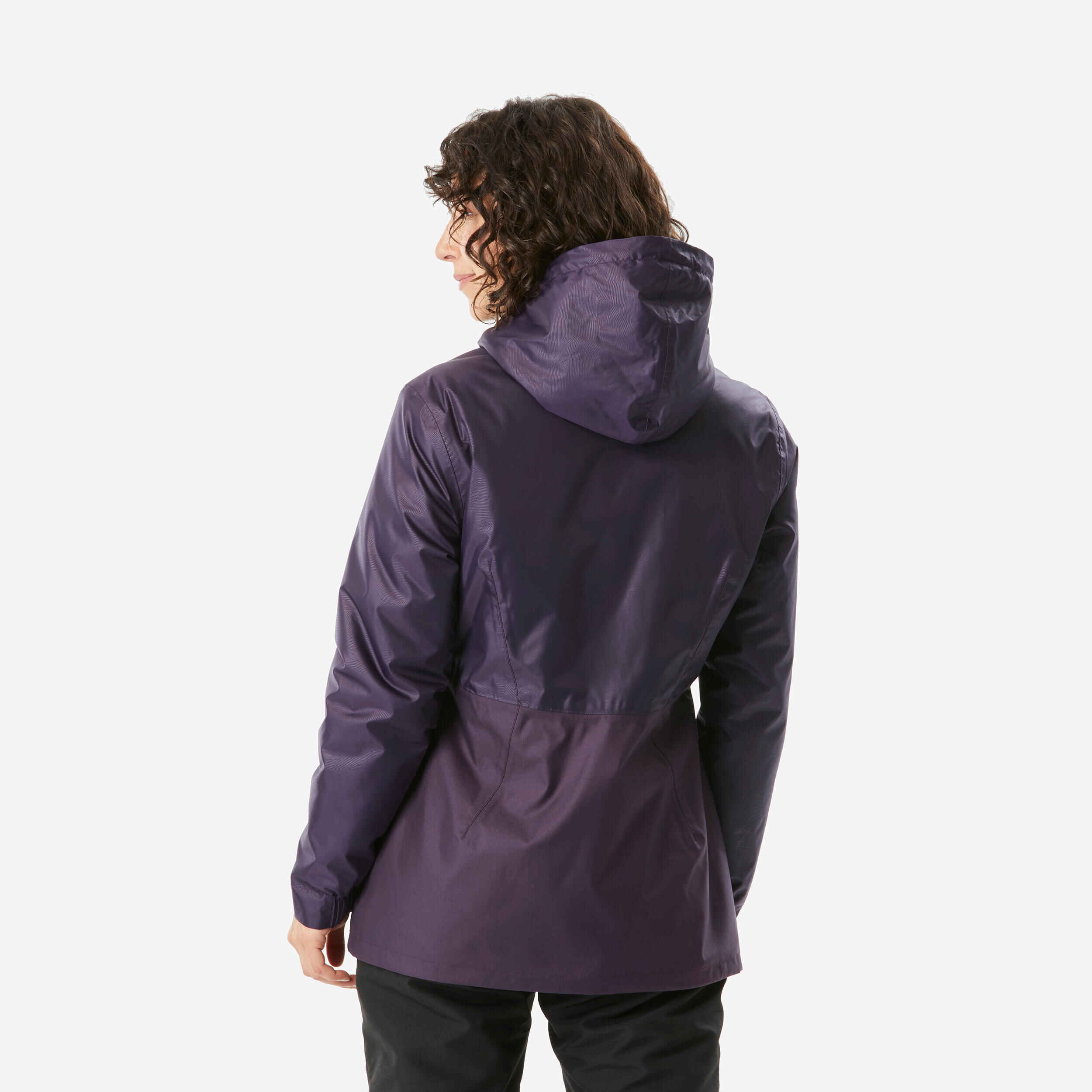Chubasquero Mujer YRAETENM Chaqueta Impermeable Para Mujer