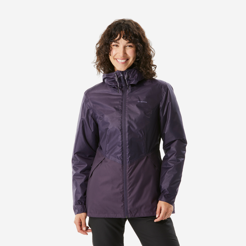 Veste hiver impermeable de randonnee SH100 5 C Femme pour les clubs et collectivites Decathlon Pro