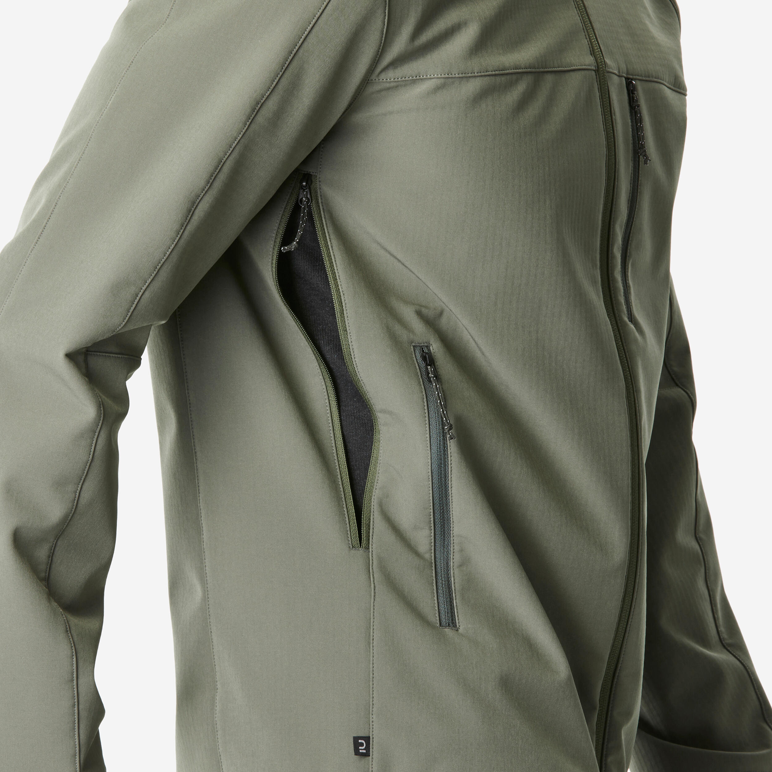 Manteau à coquille souple homme – MT 500 Windwarm - FORCLAZ