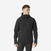 Veste de trek coupe-vent softshell homme, MT500 noir
