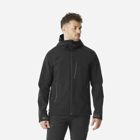 MEN’S SOFTSHELL MT  500 WINDWARM - BLACK