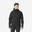 CHAQUETA SOFTSHELL MT  500 WINDWARM NEGRO HOMBRE 