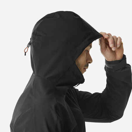 MEN’S SOFTSHELL MT  500 WINDWARM - BLACK